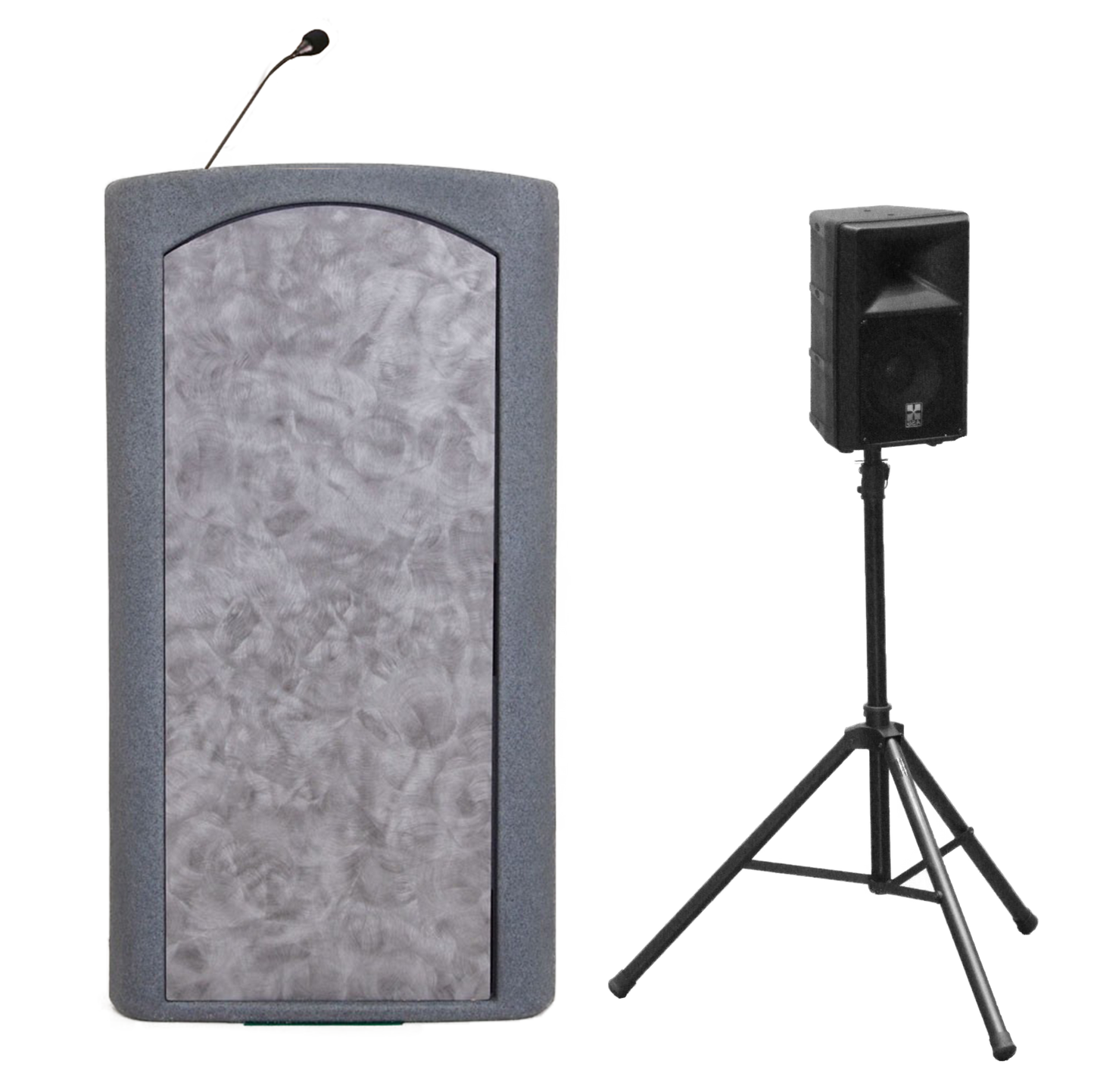 Presenter Lecterns and Podiums with External Speaker