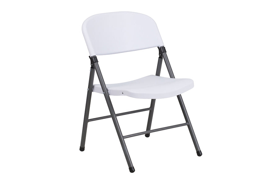 HERCULES Series White Plastic with Charcoal Frame