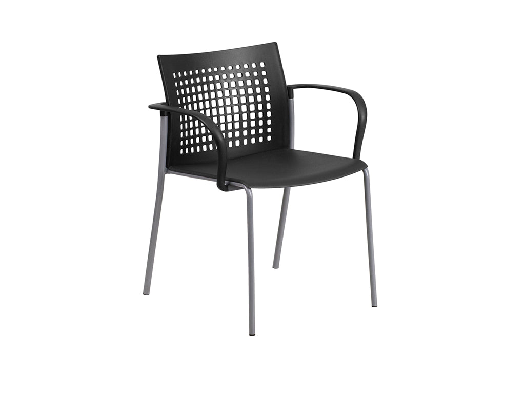 HERCULES Series Black Stack Chair