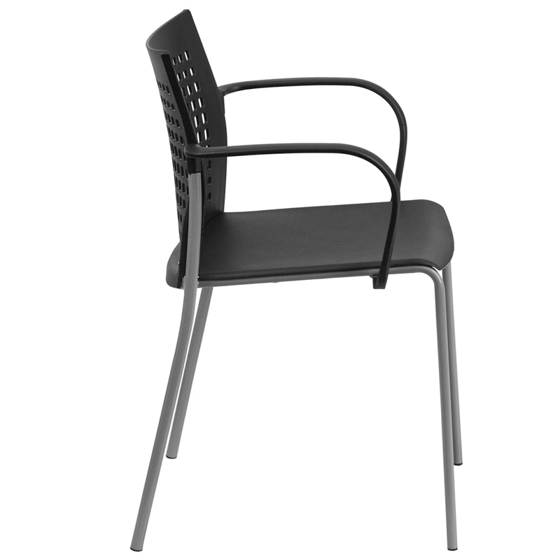 HERCULES Series Black Stack Chair