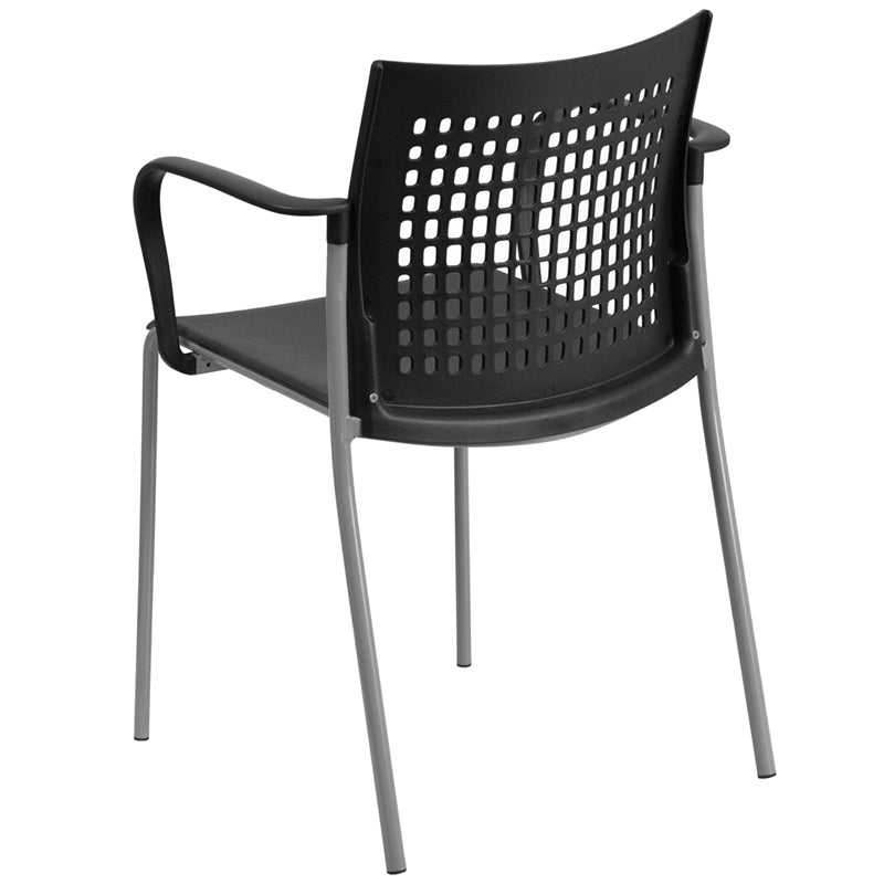 HERCULES Series Black Stack Chair