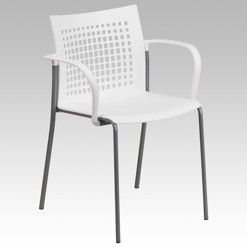HERCULES Series White Stack Chair