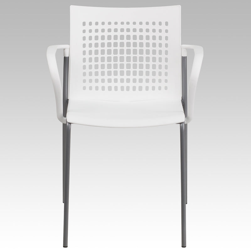 HERCULES Series White Stack Chair