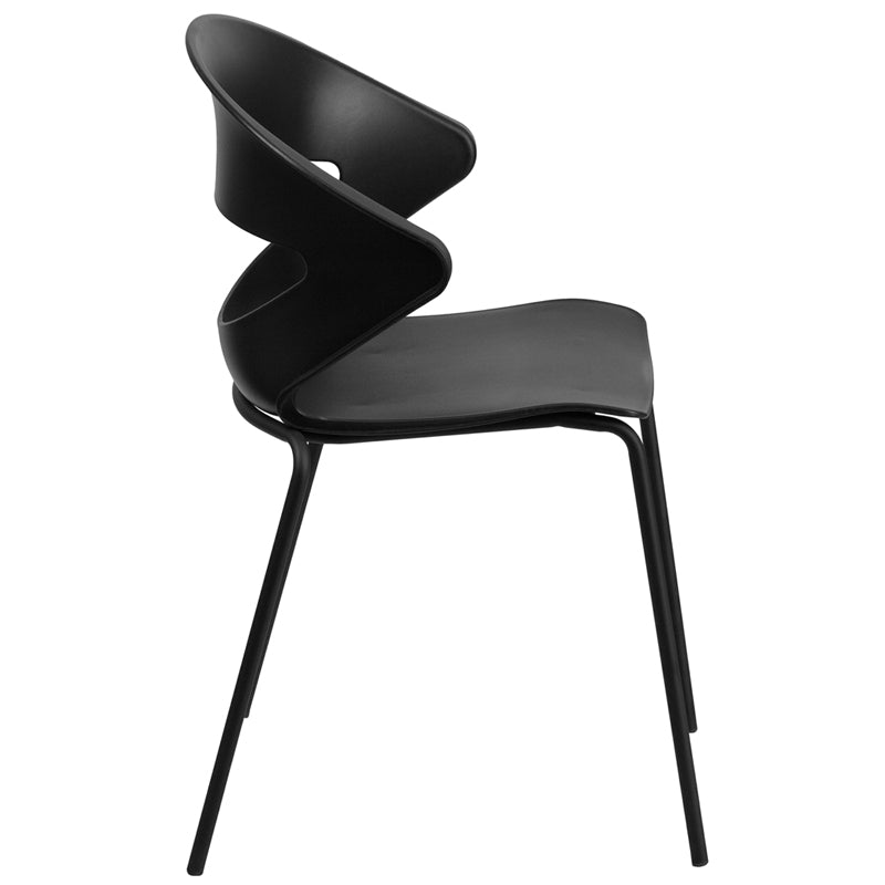 HERCULES Series Black Stack Chair