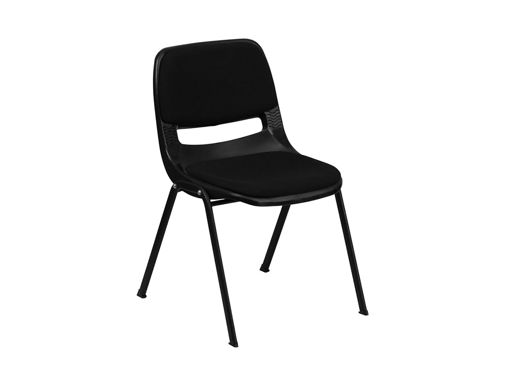 HERCULES Series Black Shell Stack Chair