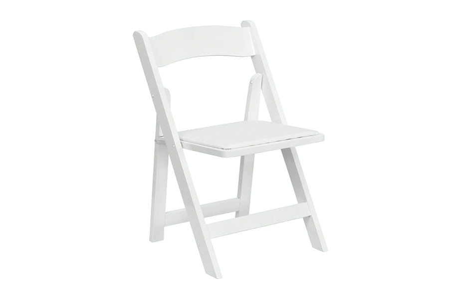 HERCULES Series White Wood Chair