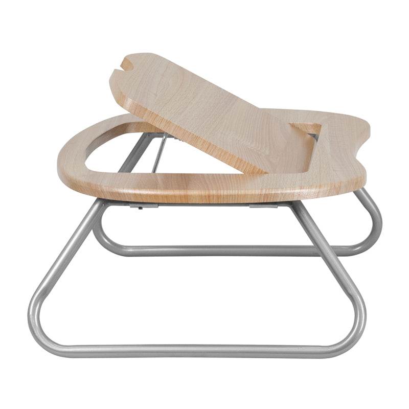 Angle Adjustable Laptop Desk With Natural Top