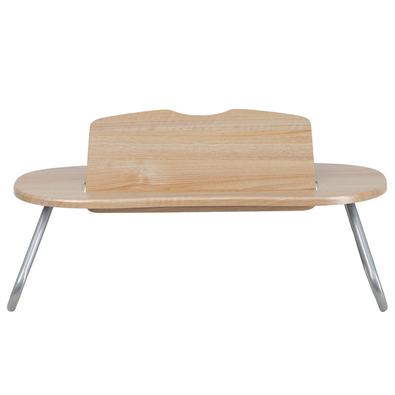 Angle Adjustable Laptop Desk With Natural Top
