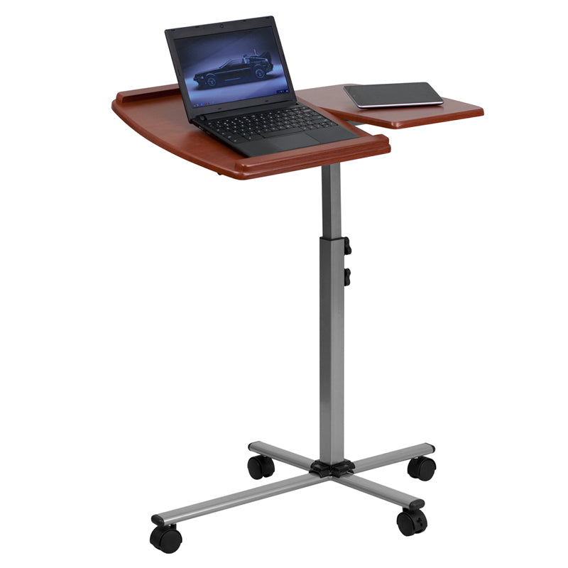 Adjustable Height Computer Table