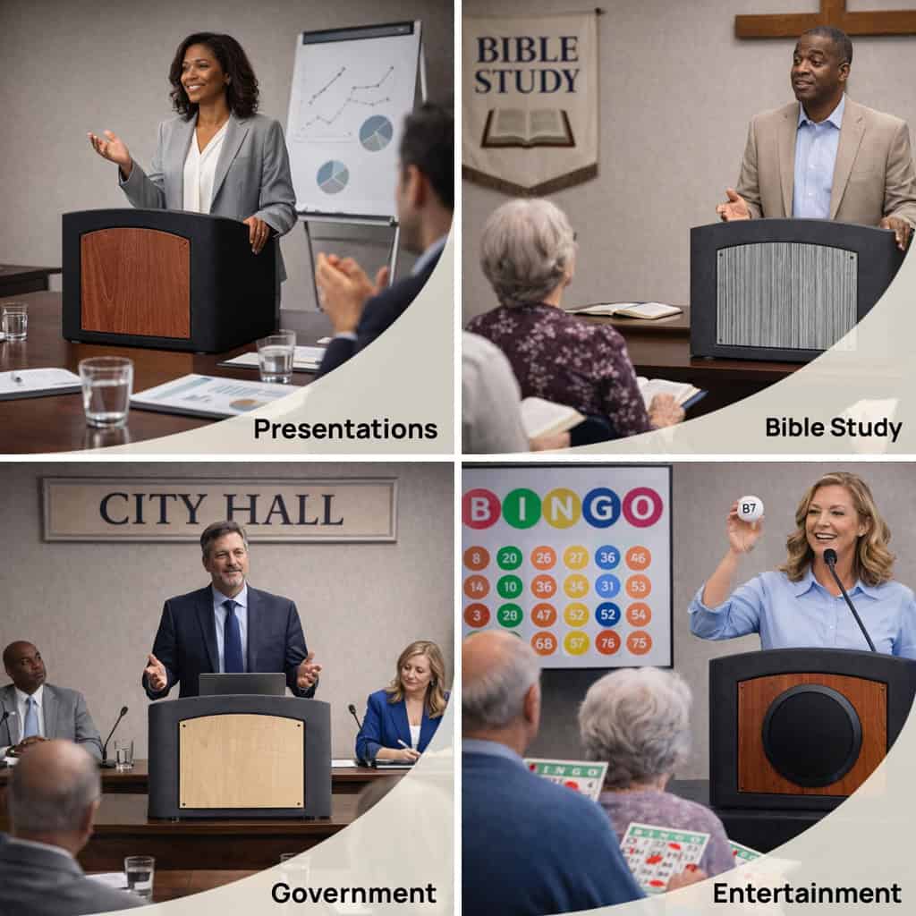 Tabletop Podium Lectern