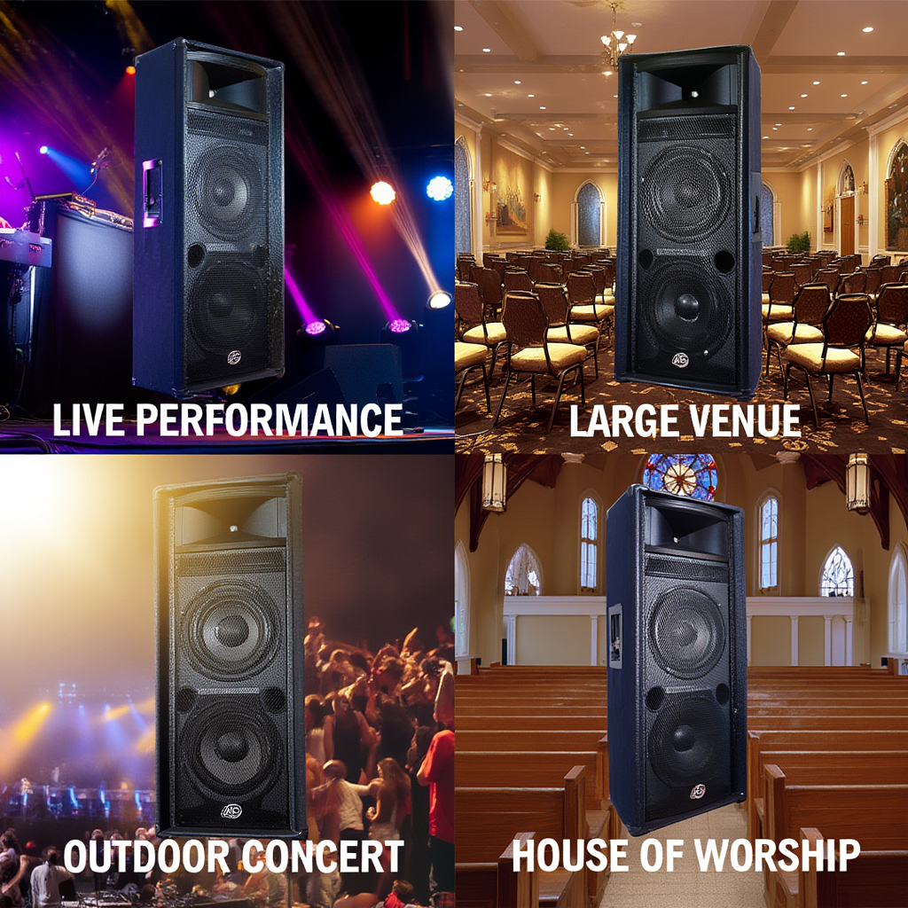 ASG Dual 15" Powered Speaker (High Output Series)