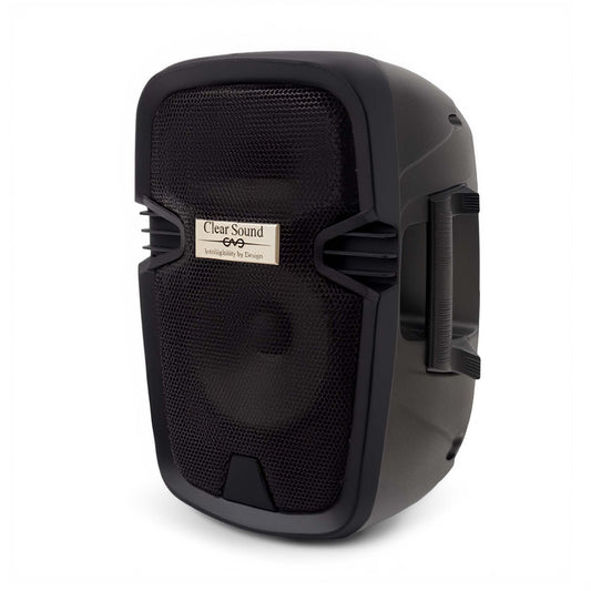 Battery Powered PA Speaker System w/ Wireless Mic & Remote (8” / 10”)