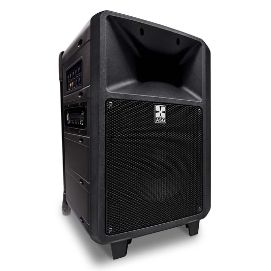 12" Portable PA Sound System with CD Player & Wireless Mics