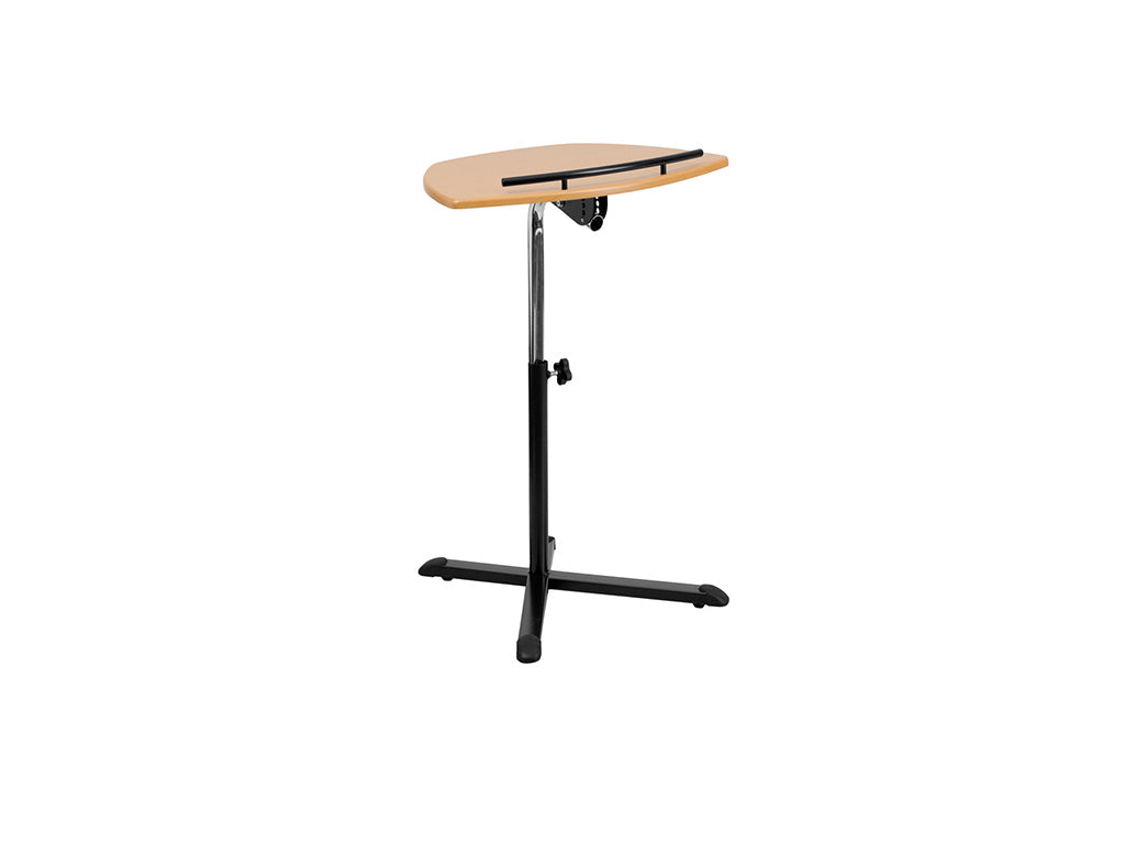 Height Adjustable Natural Laptop Computer Desk