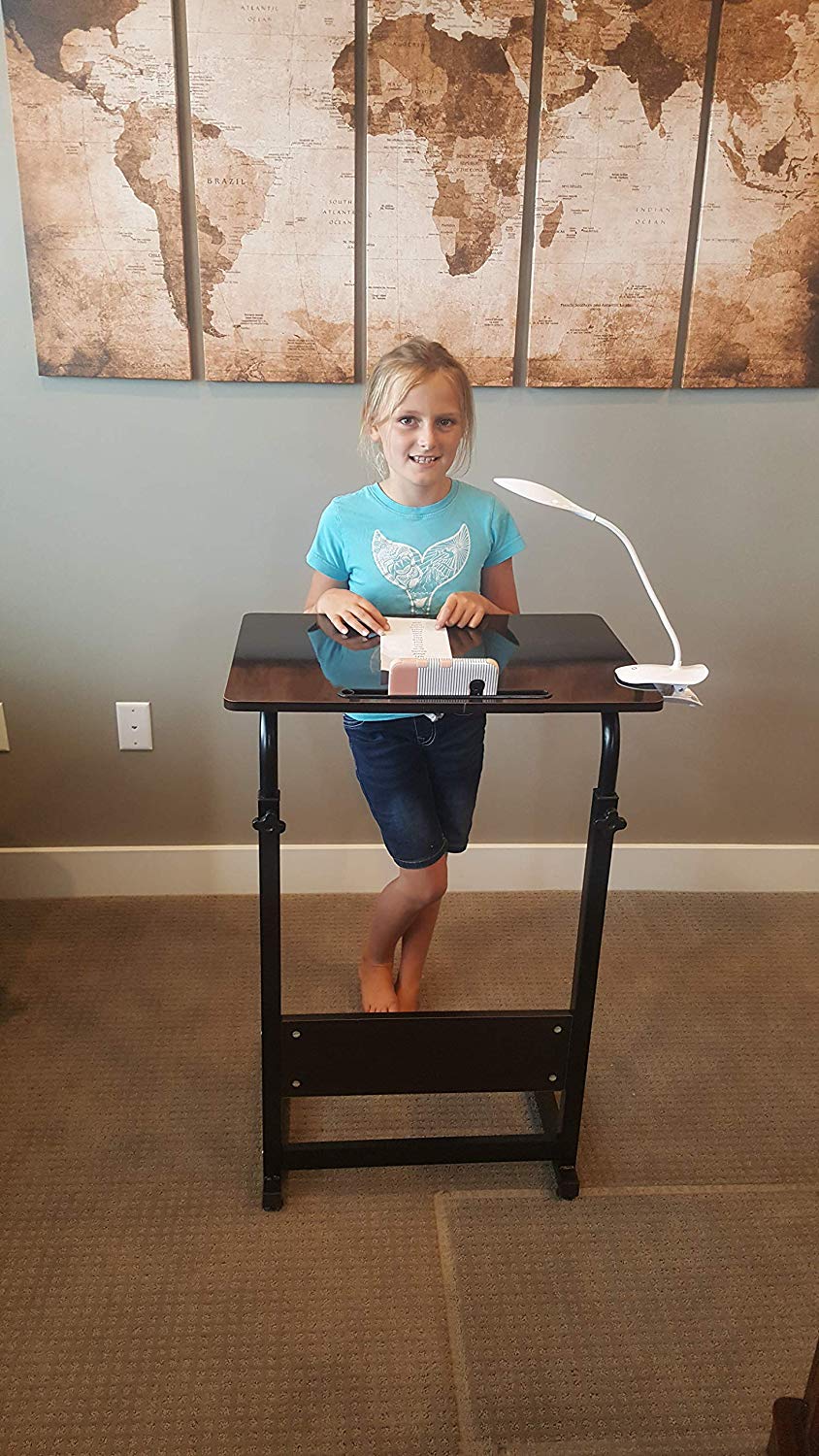 Adjustable Desk/Children Lectern Desktop Home Office Sit Stand Up Desk 29.5 to 37.5 inches- Audio System Group