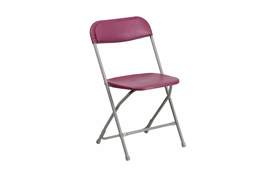 HERCULES Series Premium Burgundy Plastic Chair