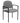 Gray Fabric Comfortable Stackable Steel Side Chair With Arms