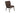 HERCULES Series 21'' Extra Wide Brown Fabric Chair