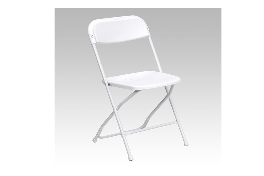HERCULES Series Premium White Plastic Chair