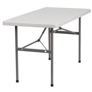 4′ Plastic Folding Table