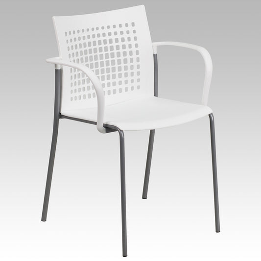 HERCULES Series White Stack Chair