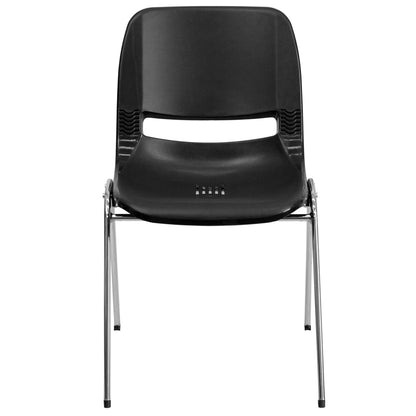 Hercules Series Black Stack Chair