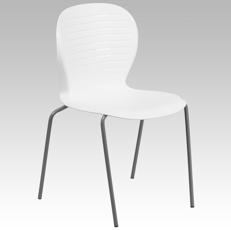 HERCULES Series White Stack Chair