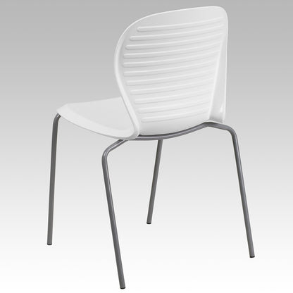 HERCULES Series White Stack Chair