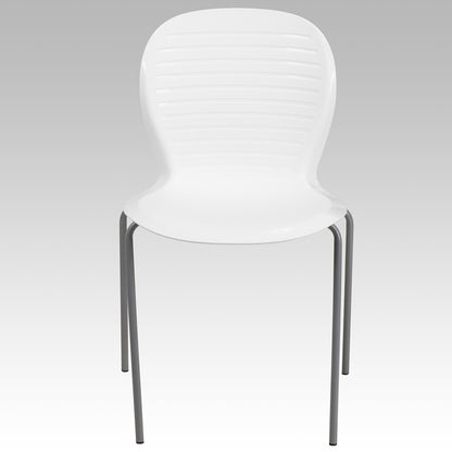 HERCULES Series White Stack Chair