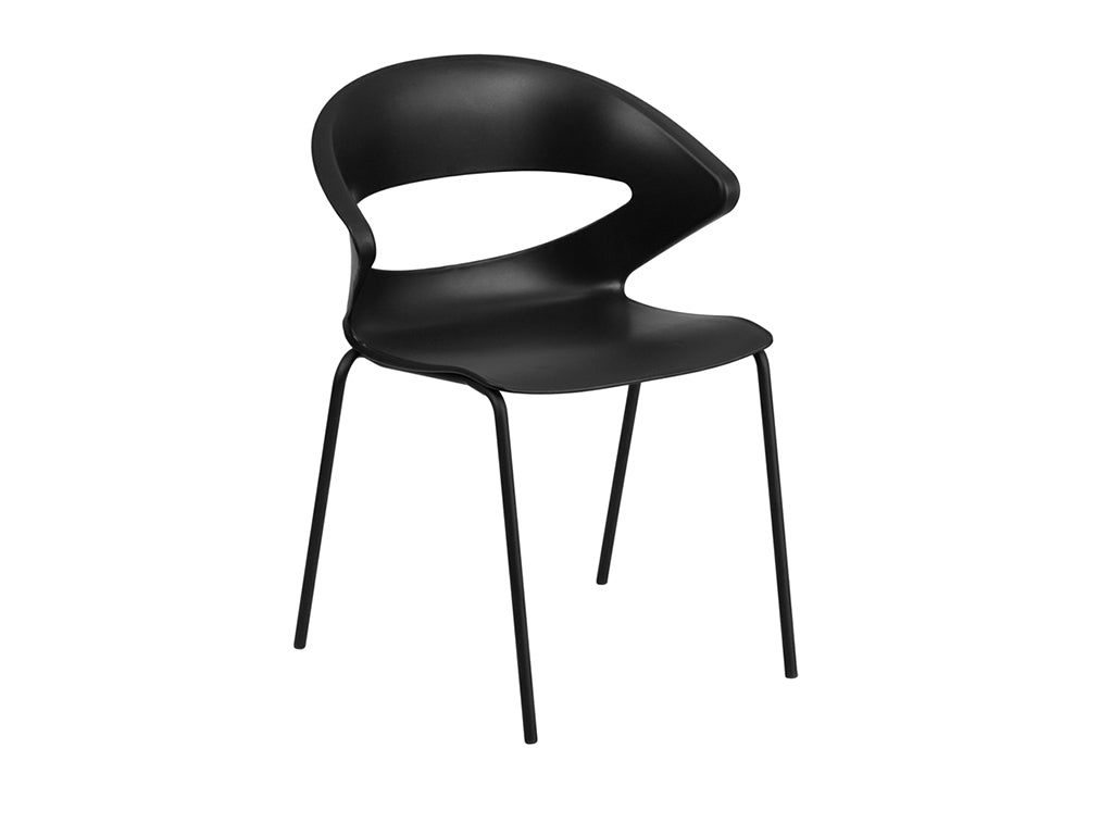 HERCULES Series Black Stack Chair