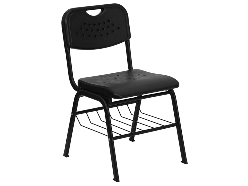 HERCULES Series Black Plastic Chair