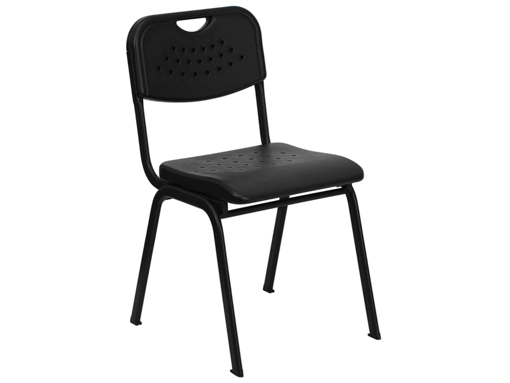 HERCULES Series Black Plastic Chair