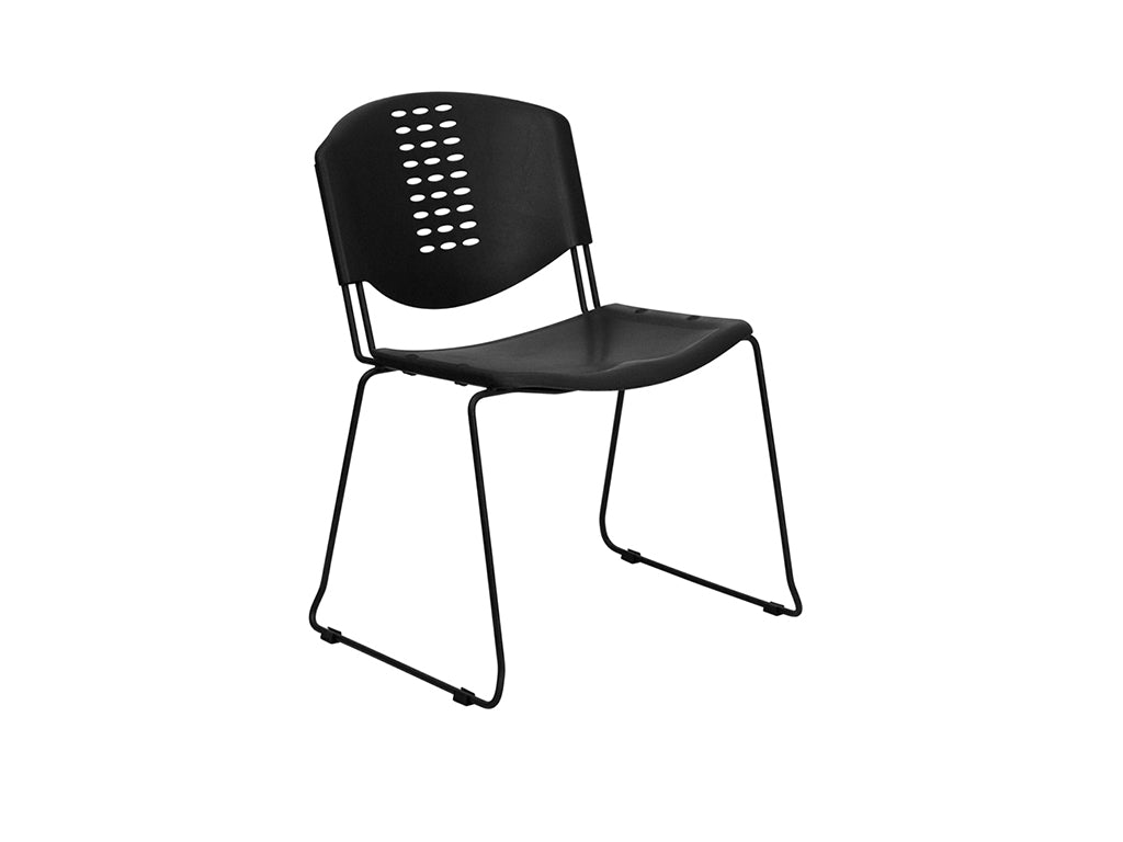 HERCULES Series Black Plastic Chair