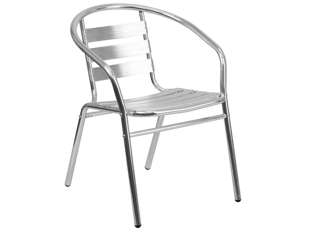 Aluminum Commercial Indoor-Outdoor Restaurant Chair