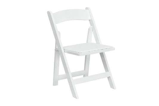 HERCULES Series White Wood Chair