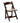HERCULES Series Fruitwood Wood Chair