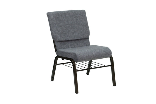 HERCULES Series 18.5''W Gray Fabric Chair