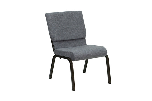 HERCULES Series 18.5''W Gray Fabric Chair
