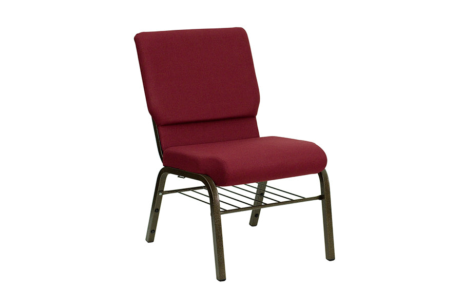 HERCULES Series 18.5''W Burgundy Fabric Chair