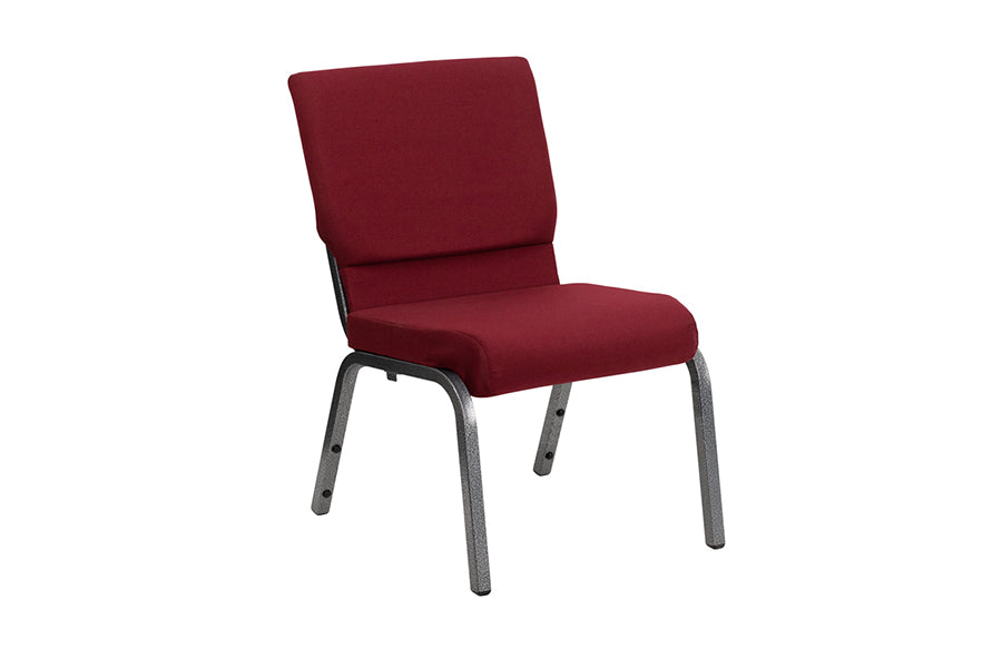 HERCULES Series 18.5''W Burgundy Fabric Chair