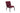 HERCULES Series 18.5''W Burgundy Patterned Fabric Chair